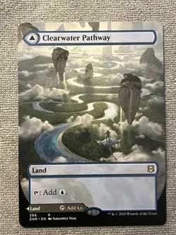 MTG - Clearwater Pathway (Borderless) Zendikar Rising Regular NM - Image 1