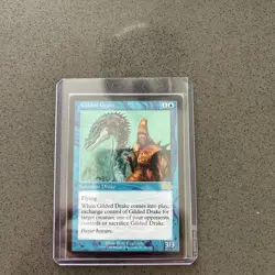 Mtg Gilded Drake Urzas Saga. NM - Image 1