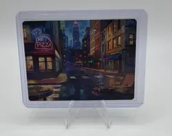 Gold Stamped Plains 36/54 - Art Series - Teenage Mutant Ninja Turtles MTG - Image 2