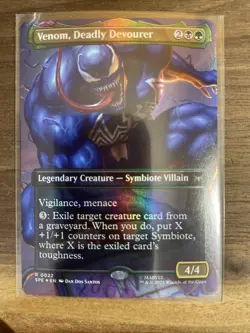 Venom, Deadly Devourer (Borderless) Marvel's Spider-Man: Eternal-Legal Foil - Image 1