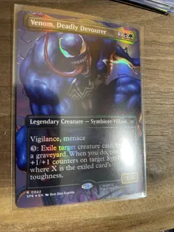 Venom, Deadly Devourer (Borderless) Marvel's Spider-Man: Eternal-Legal Foil - Image 2