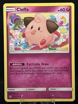 Cleffa 131/214 Uncommon Unbroken Bonds Pokemon Near Mint - Image 1