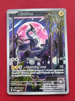 Pokemon Miraidon 013 SVP Black Star Promo Holo Promo Basic 120 HP Lightning - Image 1