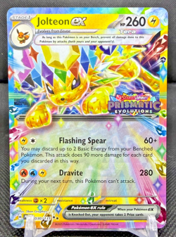 Pokemon TCG - Jolteon ex - (Prismatic Evolutions Stamp) 030/131 - MINT - Image 1