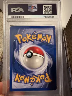 1999 Pokemon Gengar Fossil Card 20/62 Rare Non-Holo PSA 8 NM Mint - Image 2