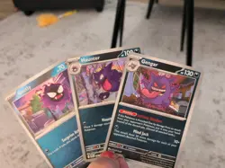 Gastly 48, Haunter 49, Gengar 50 Perfect Order Lot Pokemon - Image 1