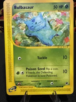 Pokemon TCG Bulbasaur Expedition Base Set Card 94/165 Non Holo - Image 1