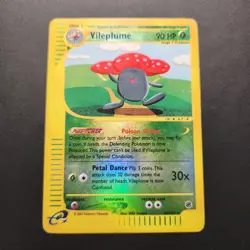 2002 Vileplume 69/165 - Expedition Base Set Reverse Holo Rare - Pokemon TCG - MP - Image 1
