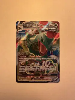 Rayquaza VMAX (101) Ultra Rare Crown Zenith 101/159 NM Pokemon - Image 1