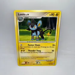 Luxio 52/130 Uncommon Diamond & Pearl Pokemon Lightly Played - Image 1