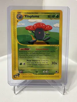 Pokemon Vileplume (69/165) Expedition Base Set Non Holo FREE SHIPPING - Image 1