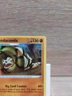 Sandaconda 082/163 Holo Rare Battle Styles Pokemon TCG Card - Image 3