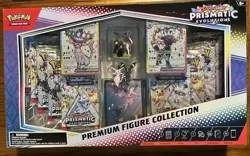 Pokemon Prismatic Evolutions Premium Figure Collection New Sealed Minor Damage - Image 1