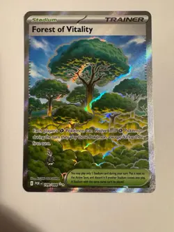 Forest of Vitality 109/088 Ultra Rare Full Art - Pokemon TCG Perfect Order - NM - Image 1