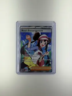 Pokemon Perfect Order- Rosa’s Encouragement 114/088 Full Art Trainer Ultra Rare - Image 1