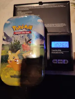 Pokemon Ascended Heroes Mini Tin Pikachu and Tepig New-Sealed heavy tinU - Image 1