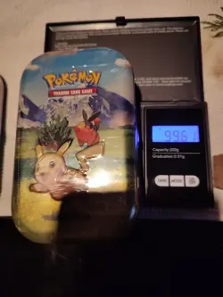 Pokemon Ascended Heroes Mini Tin Pikachu and Tepig New-Sealed heavy tinU - Image 3
