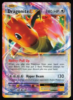 2016 XY - Evolutions Dragonite-EX Basic/Rare Holo EX #72 - Image 1