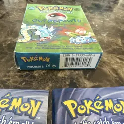 Pokemon Overgrowth Theme Deck Opened box with instruction manuals only - Image 2