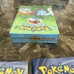 Pokemon Overgrowth Theme Deck Opened box with instruction manuals only - Image 3