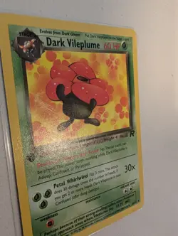 Pokemon TCG Dark Vileplume Team Rocket 30/82 non holo 1st Edition Rare NEAR MINT - Image 2