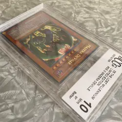 Yu-gi-oh Mazera DeVille TLM-ENSE3 Limited Edition Beckett Graded 10 BCCG 1996 - Image 3