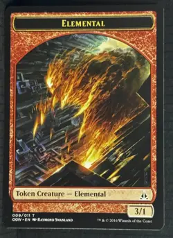 MTG - Elemental 009 Token - Oath of the Gatewatch - Image 1