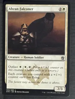 MTG Abzan Falconer KTK Khans of Tarkir English Uncommon #2/269 - Image 1