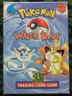 Pokemon, Water Blast Box, Jungle Set, 1999, Box Only, LP - Image 1