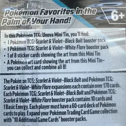 Pokemon TCG Unova Mini Tin [Elektross & Galvantula] Factory Sealed - Image 5