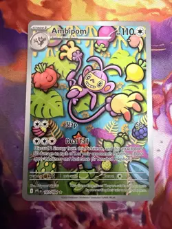 Ambipom Illustration Rare 107/094 Pokemon Phantasmal Flames - Image 1