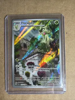 Pokemon TCG Floragato 197/193 Paldea Evolved Illustration Rare IR M/NM - Image 3