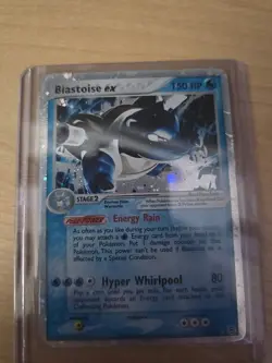 Pokemon Blastoise ex 104/112 Holo Rare EX FireRed & LeafGreen - Image 1