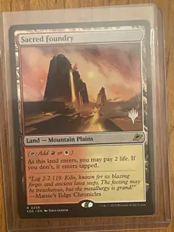 Sacred Foundry Guilds of Ravnica Magic the Gathering MTG - Image 1