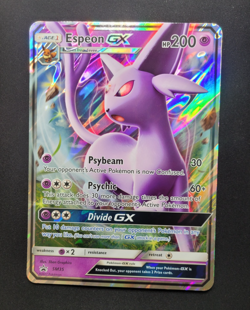 Pokemon TCG 2017 Jumbo Espeon GX SM35 Black Star Promo LP-NM - Image 3