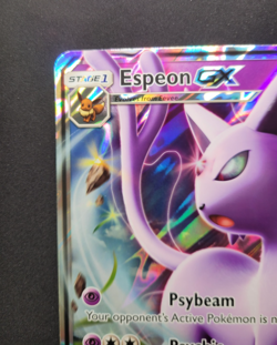 Pokemon TCG 2017 Jumbo Espeon GX SM35 Black Star Promo LP-NM - Image 5