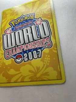 Pokemon TCG Flygon World Championship 2007 Singles 7/110 (LP/MP) - Image 5