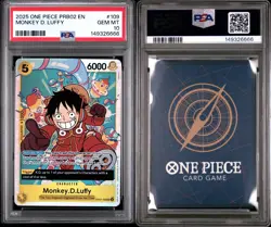 2024 One Piece Op07-500 Years In The Future #109 Monkey D. Luffy PSA 10 - Image 2