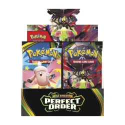 Pokemon TCG Mega Evolution-Perfect Order Booster Display Box 36 Packs In Hand - Image 4