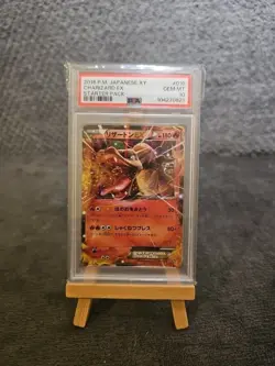 Pokemon Charizard EX PSA 10 #010 XY Starter Pack Japanese 2016 20TH ANNIVERSARY - Image 1