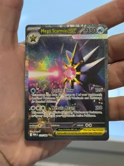 Mega Starmie EX #118/088 SIR Perfect Order Pokemon English MINT CONDITION - Image 1