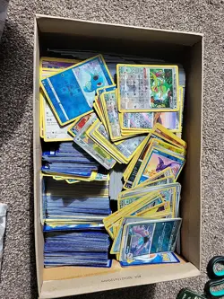 Massive Pokemon Job Lot Over 1500 Cards Holo Reverse and Bulk Pokemon Cards - Image 1