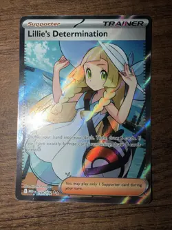 Pokemon TCG Lillie's Determination Full Art Trainer 169/132 - Image 1