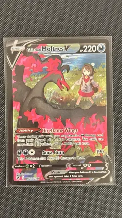 Pokemon TCG Galarian Moltres v Astral Radiance TG20/TG30 NM - Image 1