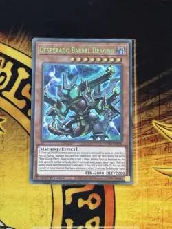 Desperado Barrel Dragon - LDS1-EN076 - Ultra Rare - 1st Edition Yugioh - Image 1
