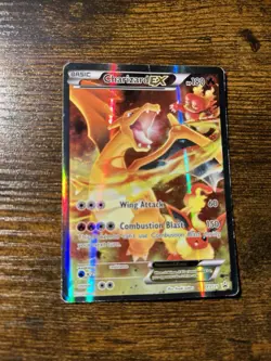 Pokemon Charizard EX 180 HP XY121 XY Black Star Promo Holo Foil Card - Image 1