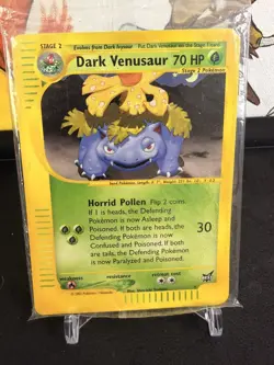 Sealed 8-pack of Pokemon Cards TCG Dark Venusaur #7 Best of Game Promo Card - Image 4