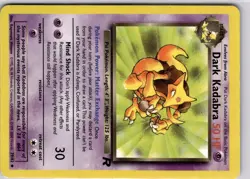 Pokemon TCG Dark Kadabra 39/82 Team Rocket Uncommon Unlimited Trading Card TCG - Image 5