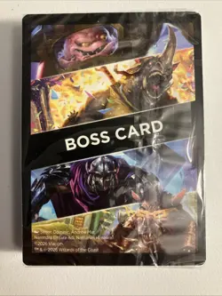 MTG TMNT Turtle Team-Up - Boss/Event Deck only - NO PLAYABLE CARDS - Image 2