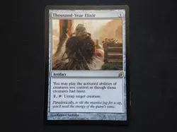 Thousand-Year Elixir MP [Lorwyn] #1 Mtg Magic Free Tracking! - Image 1
